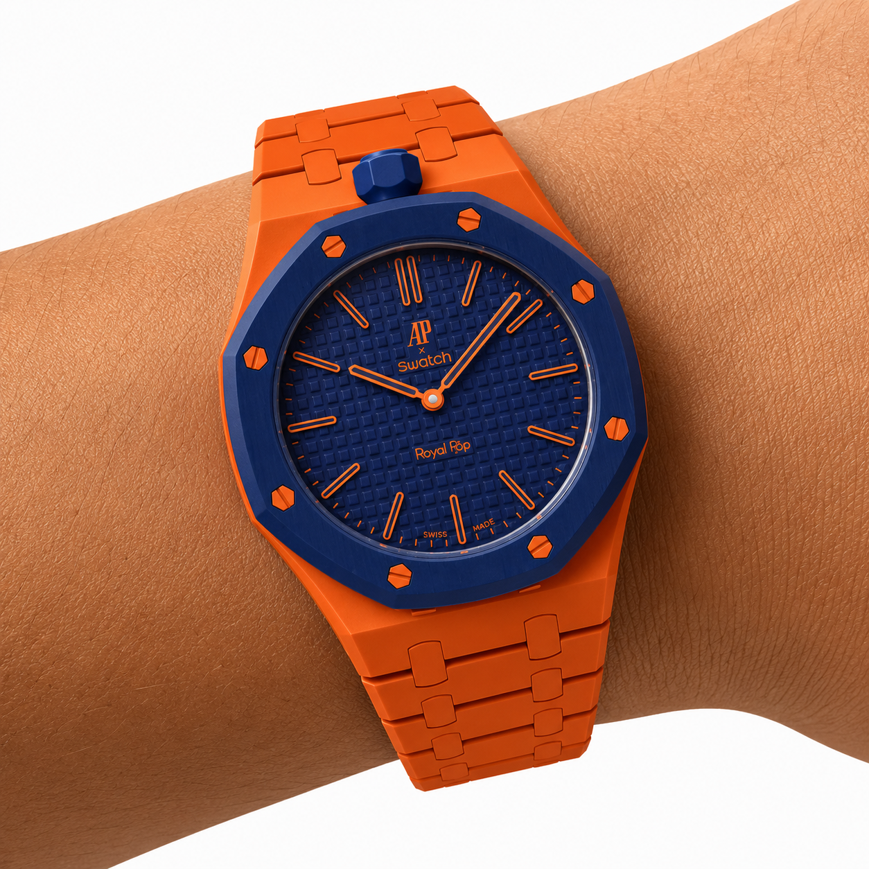 AP×Swatch Pop 対応陶瓷リンクベルト AP×Swatch Royal Pop 対応陶瓷