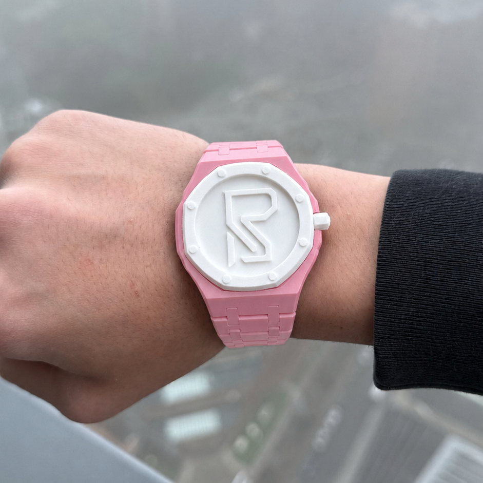 Petal Pink — Metal Strap — Savonnette