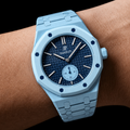 Light Blue — Metal Strap — Savonnette