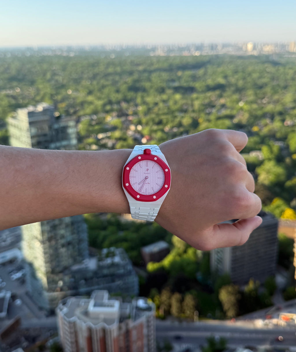 Alpine White — Metal Strap — Lépine