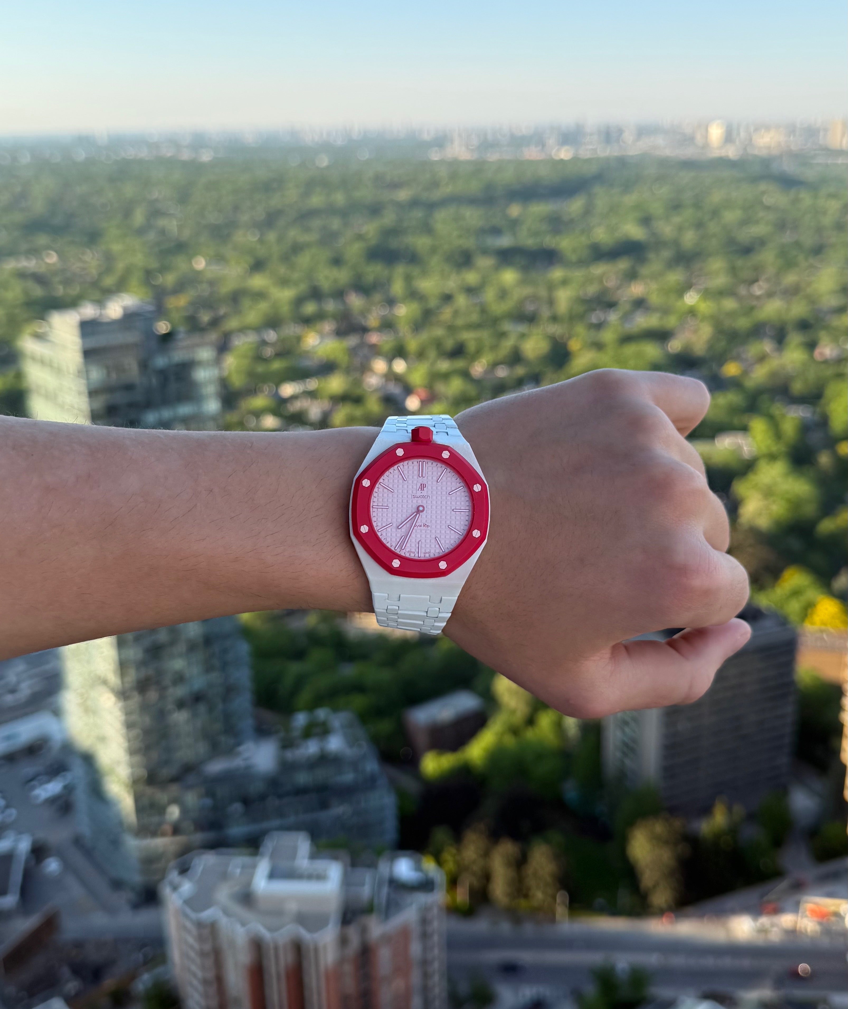 Alpine White — Metal Strap — Lépine