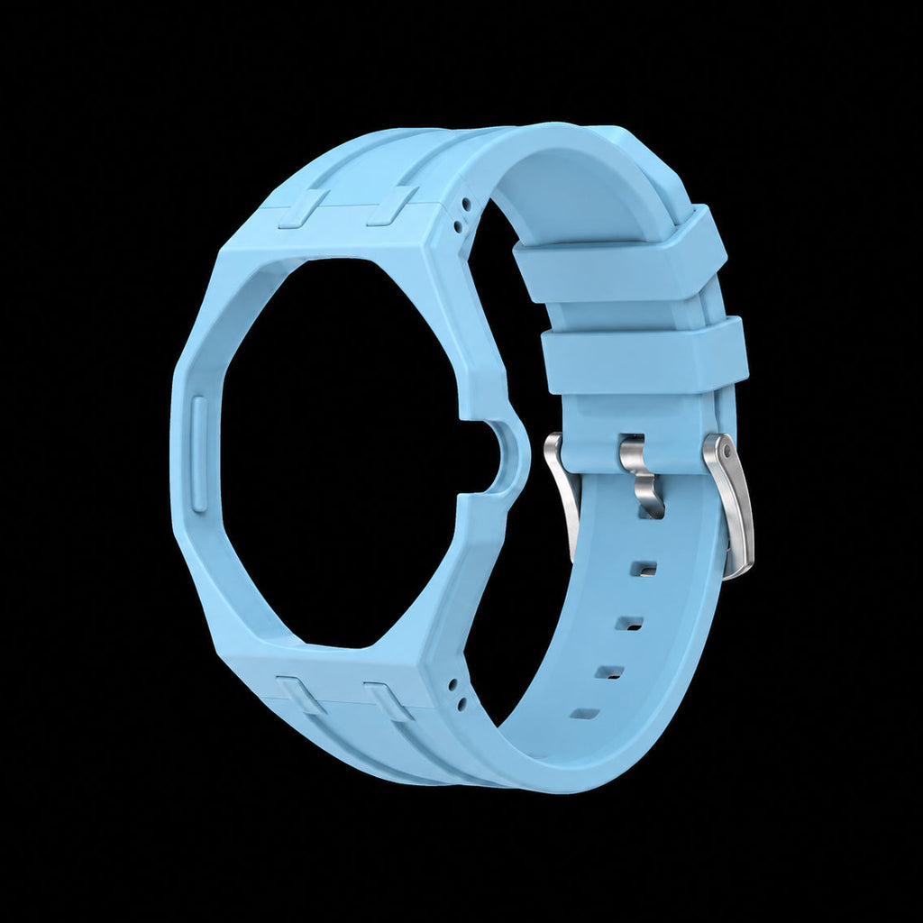 Light Blue — Rubber Strap — Savonnette