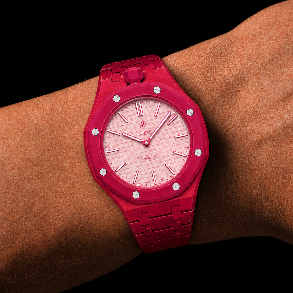 Racing Red — Metal Strap — Lépine