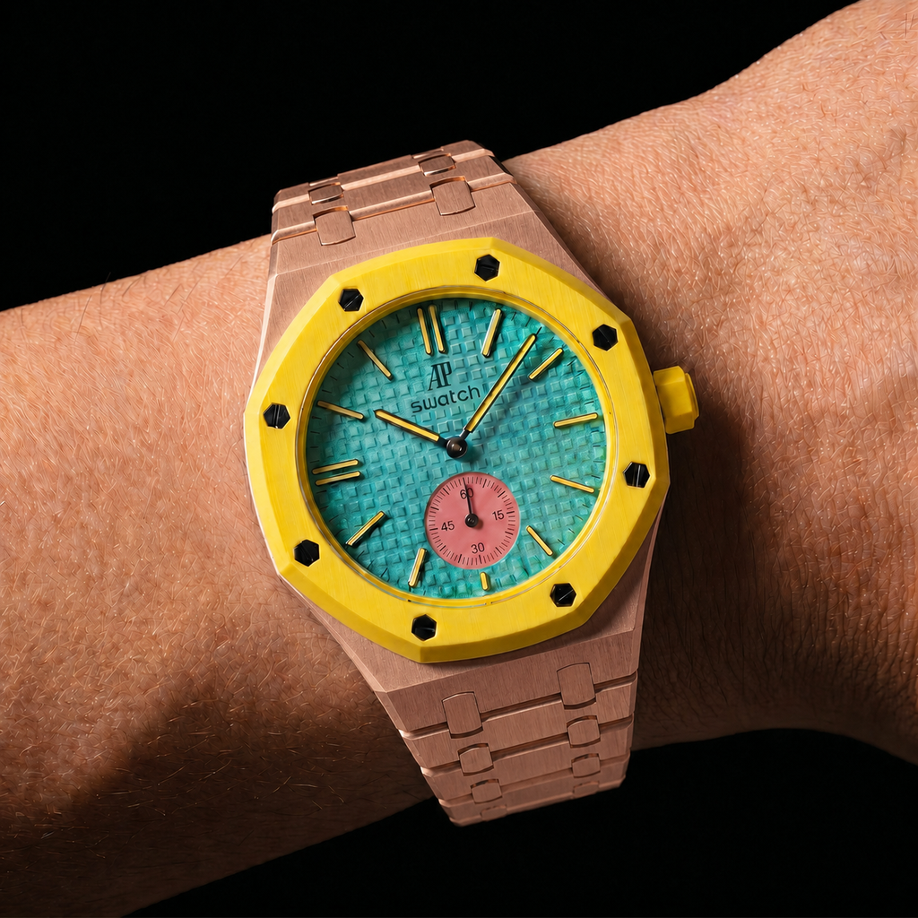 Rose Gold — Metal Strap — Savonnette