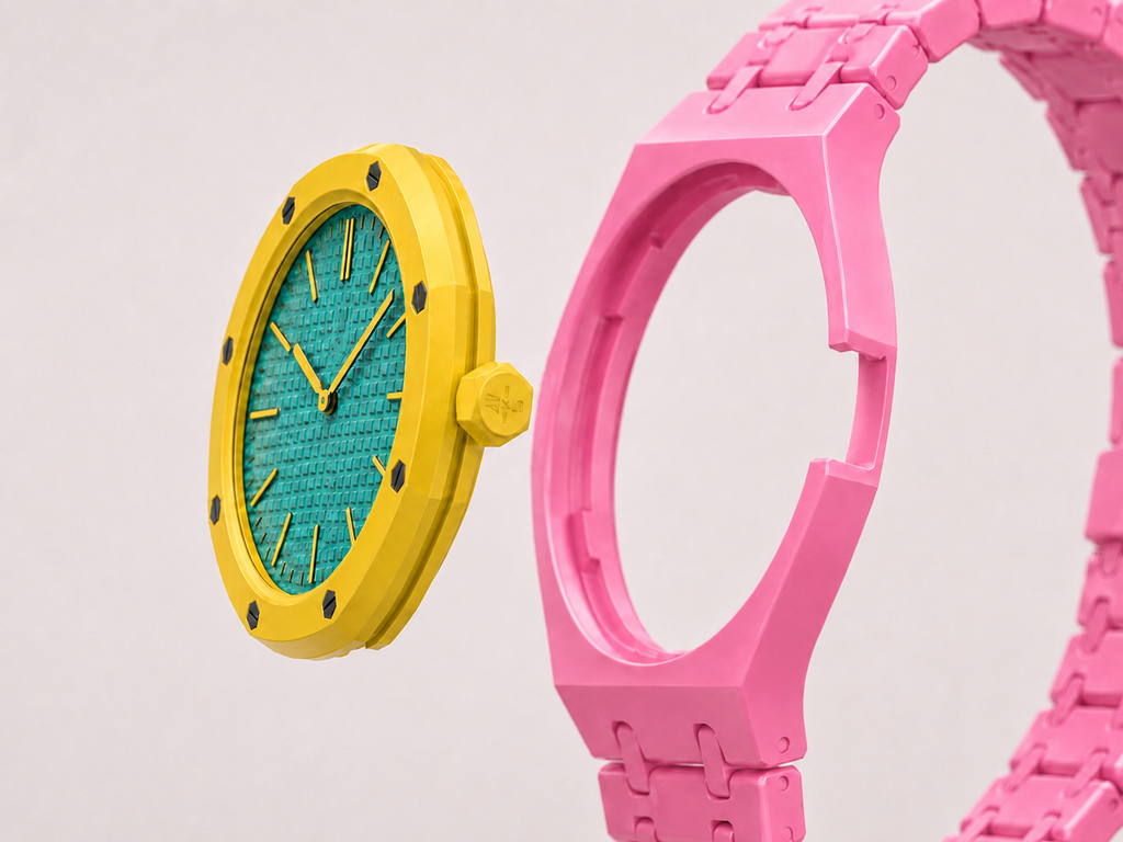 Petal Pink — Metal Strap — Savonnette
