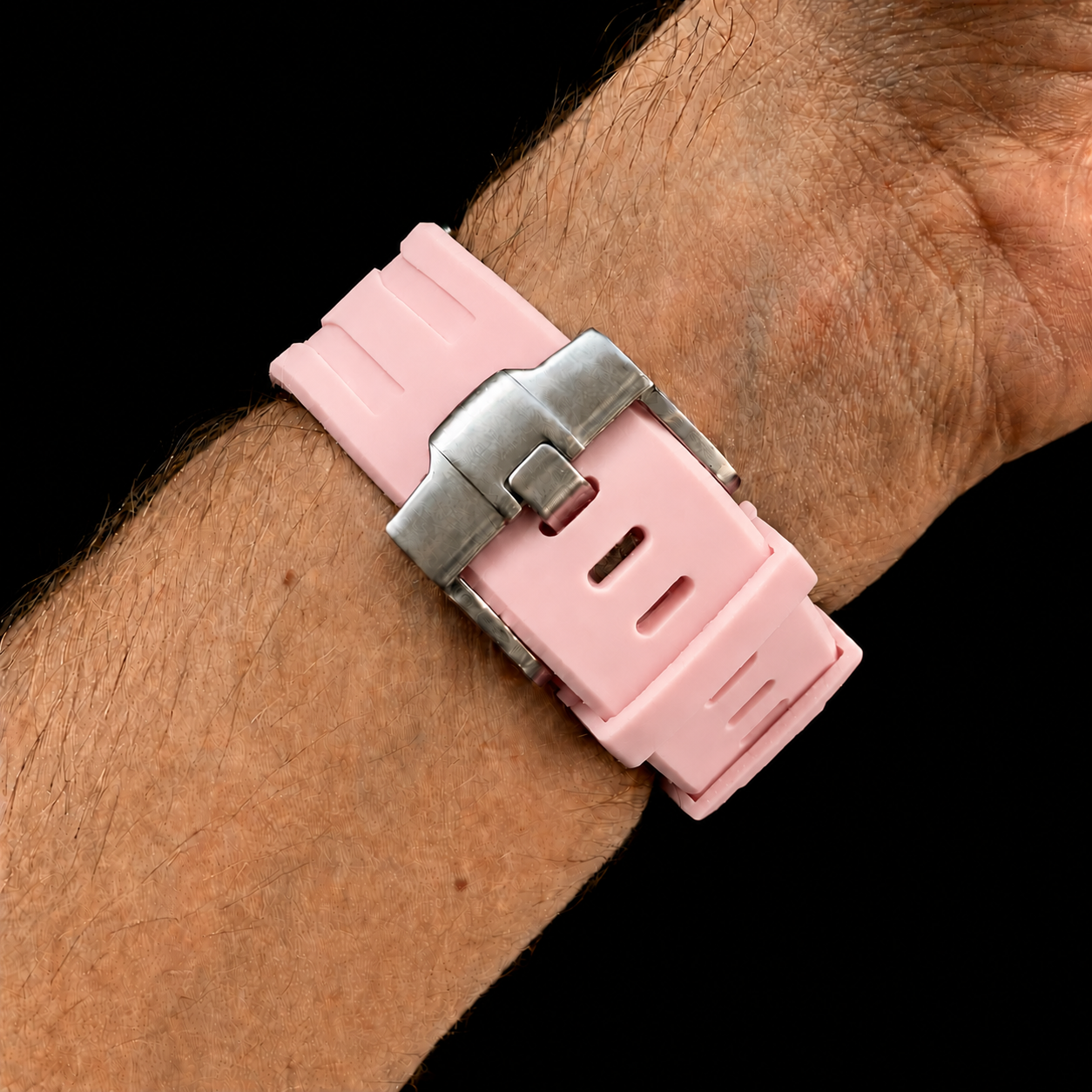 Pink — Rubber Strap — Lépine
