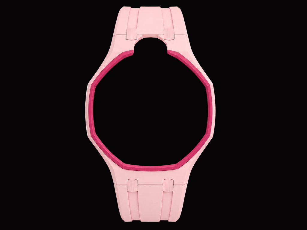 Pink — Rubber Strap — Lépine