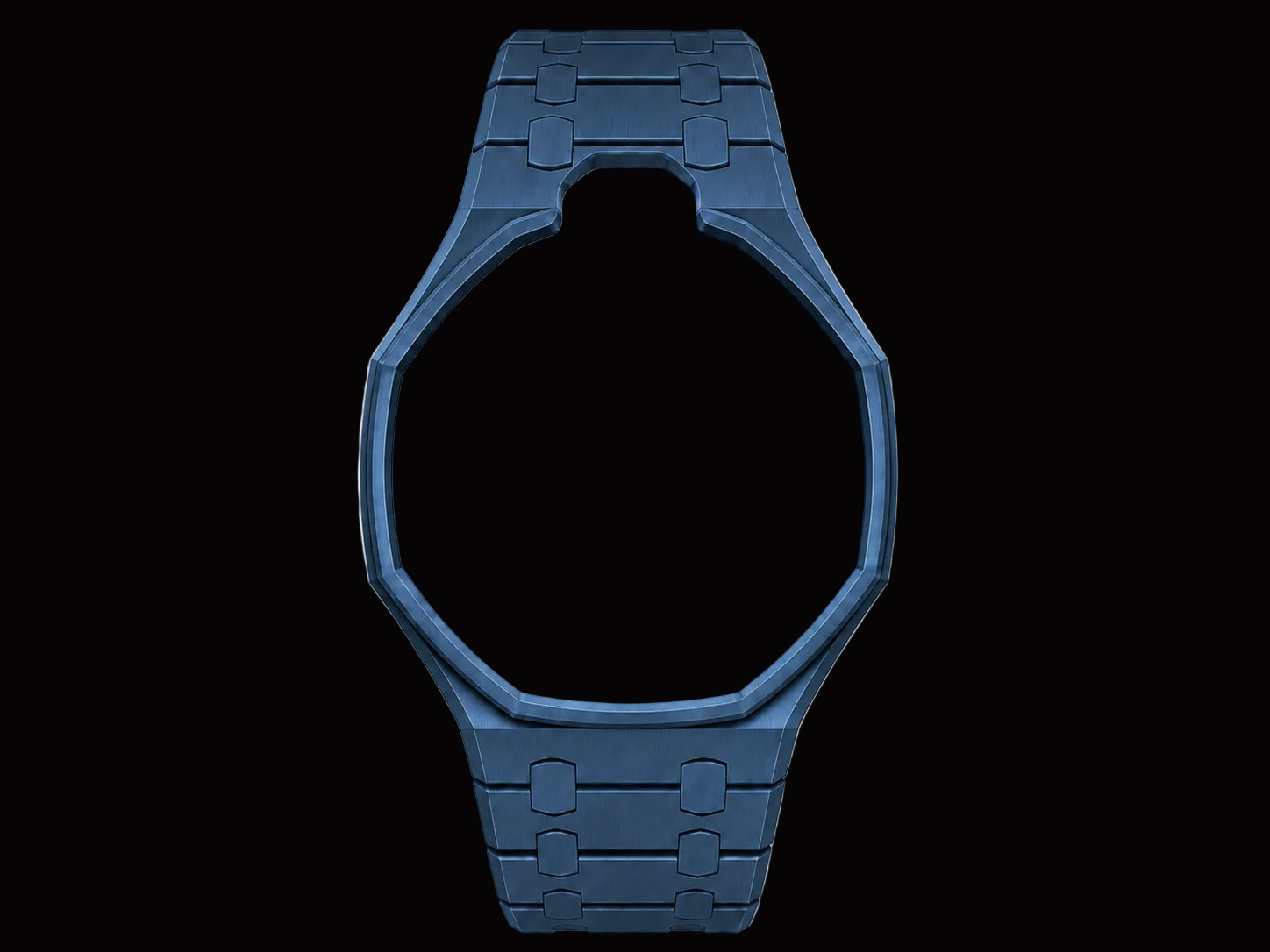 Ocean Blue — Metal Strap — Lépine