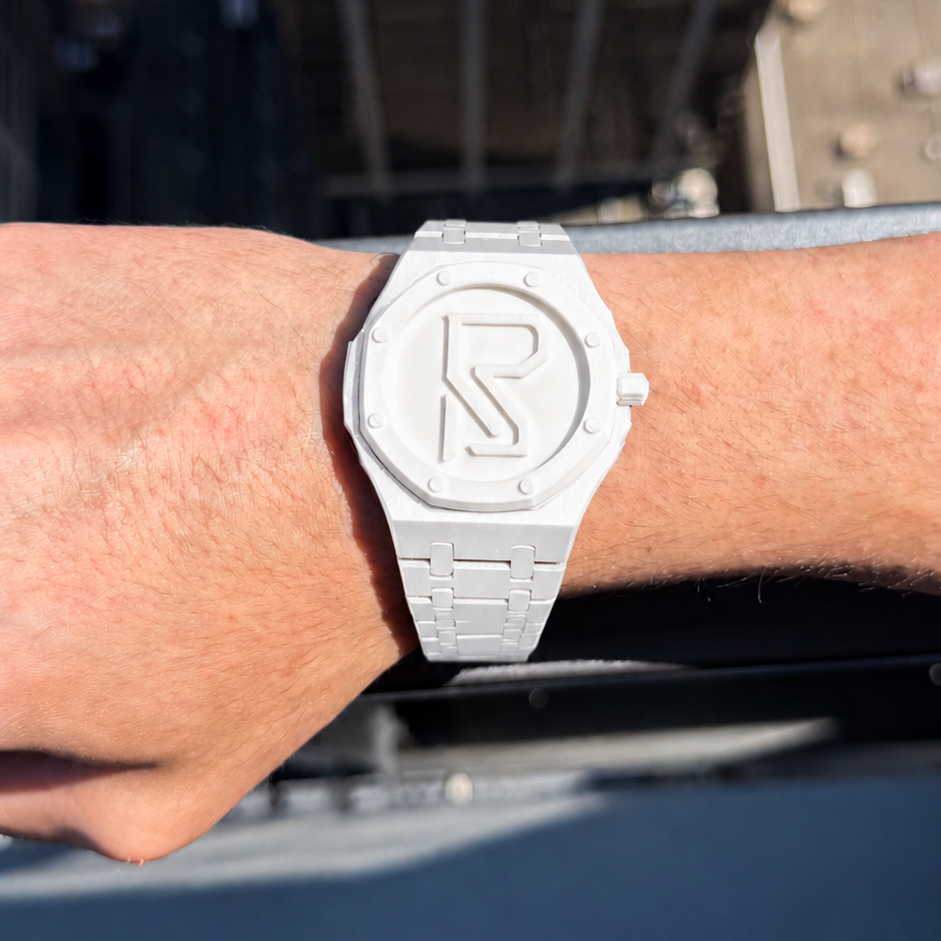 Alpine White — Metal Strap — Savonnette